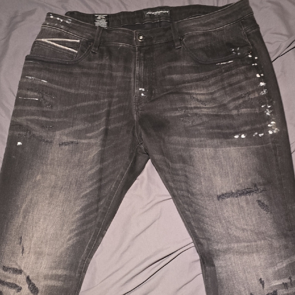 Cult of Individuality Relaxed Black Jeans